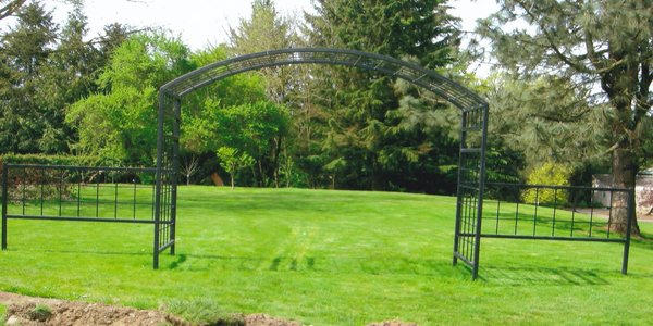 Custom Arch and Fence